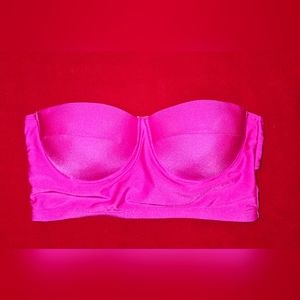 Women's Mercato Cropped Tube Bustier Corset Top Medium